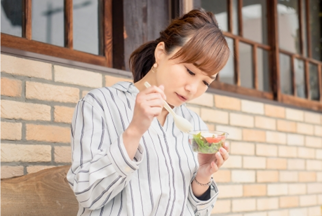 噛みにくい・片側で噛む